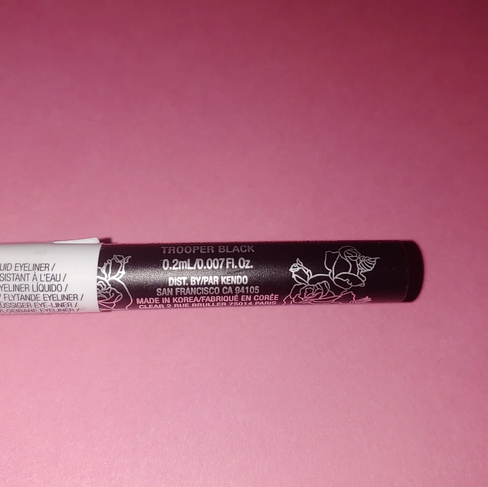 Tattoo Liner Trooper Black Liquid Eyeliner Kat Von D KVD Beauty